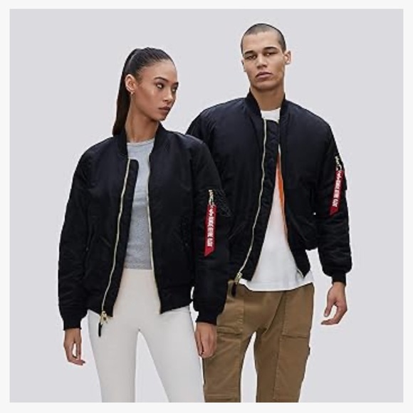 ALPHA INDUSTRIES ⭐️MA1 flight bomber jacket UNISEX